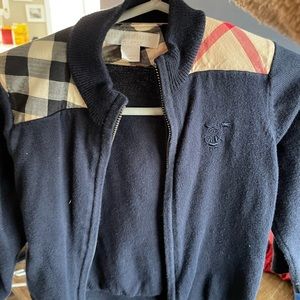 Burberry kids boys sweater / 12-18 months - navy